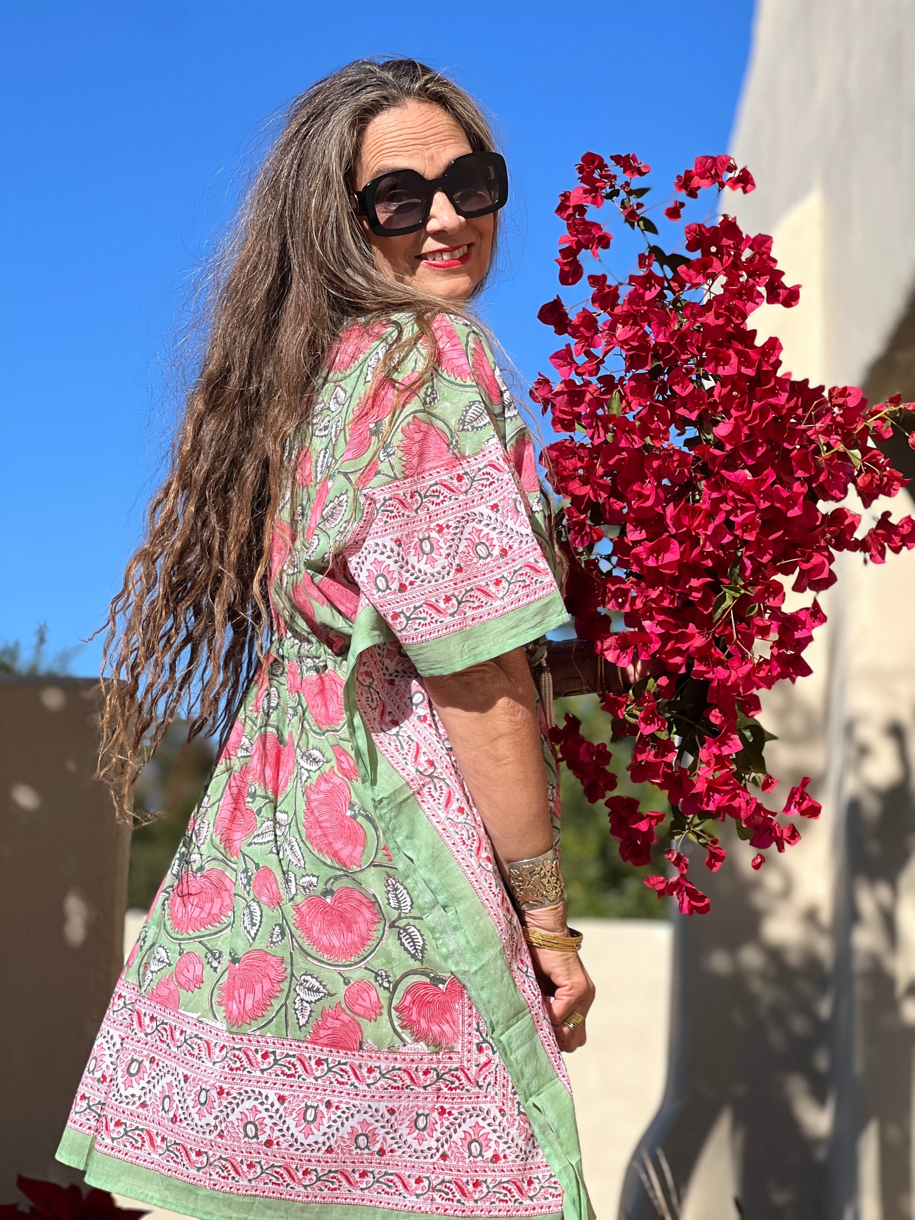 Francis Floral Midi Kaftan