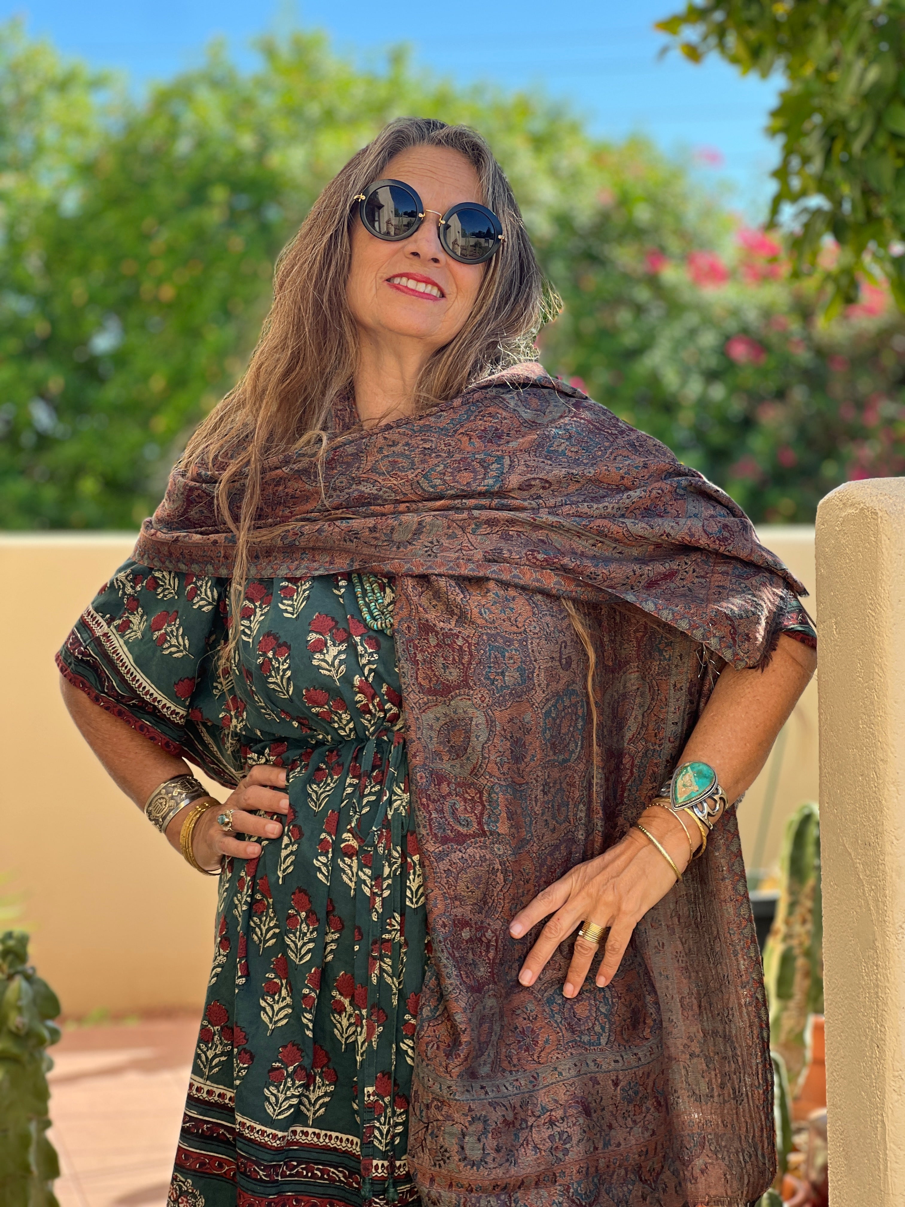 Laxmi Vilas Palace Fine Wool Shawl