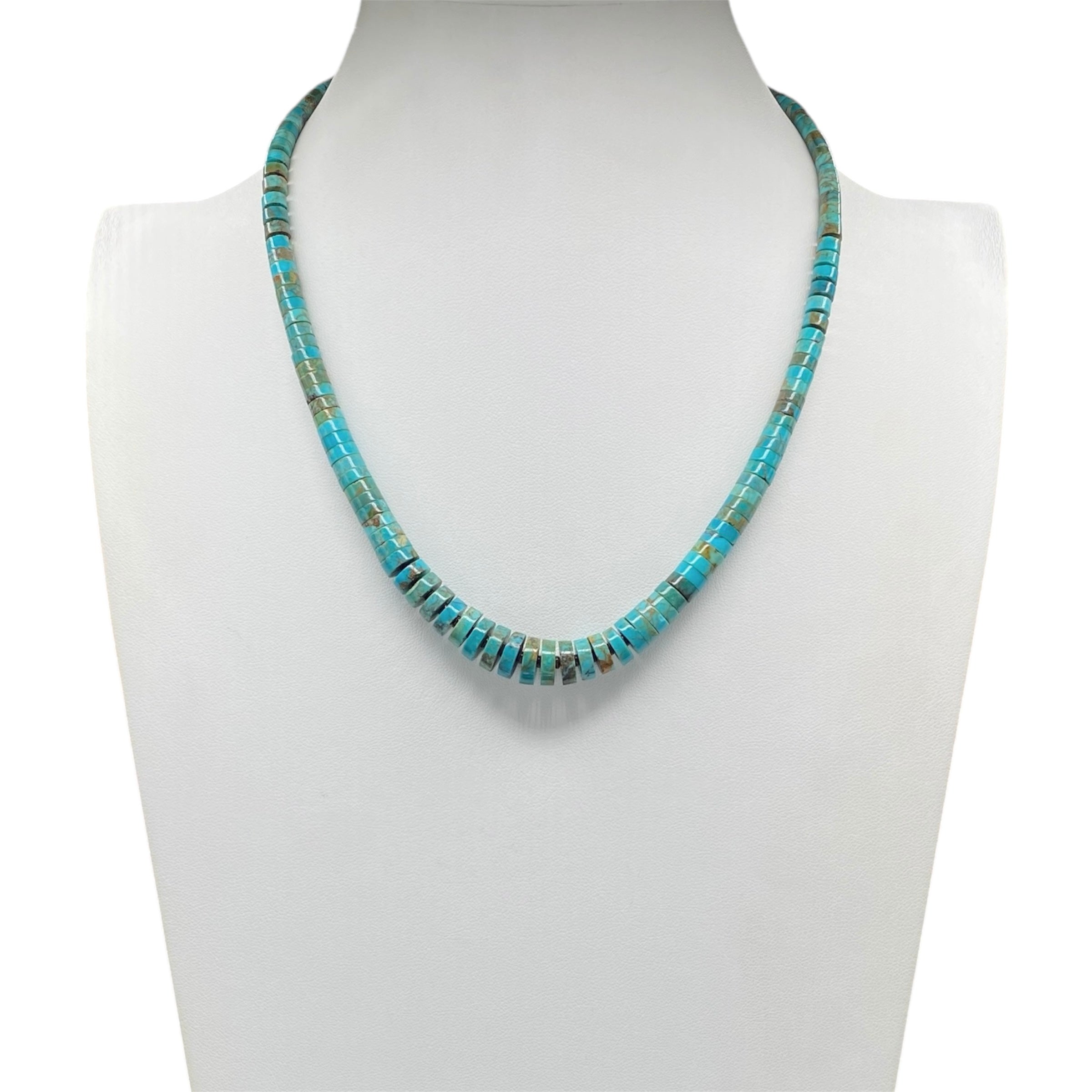 Kingman Turquoise Necklace Santo Domingo