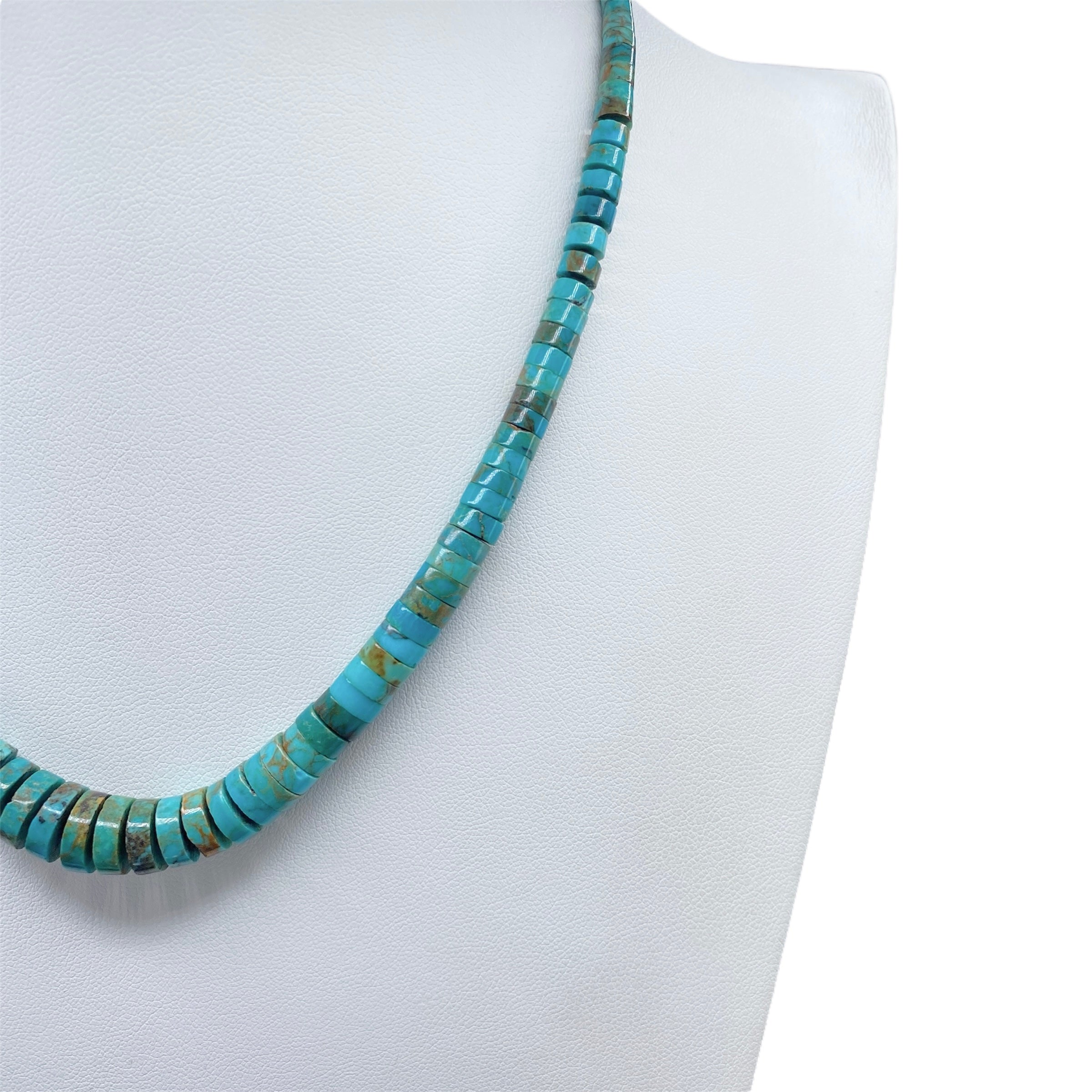 Kingman Turquoise Necklace Santo Domingo