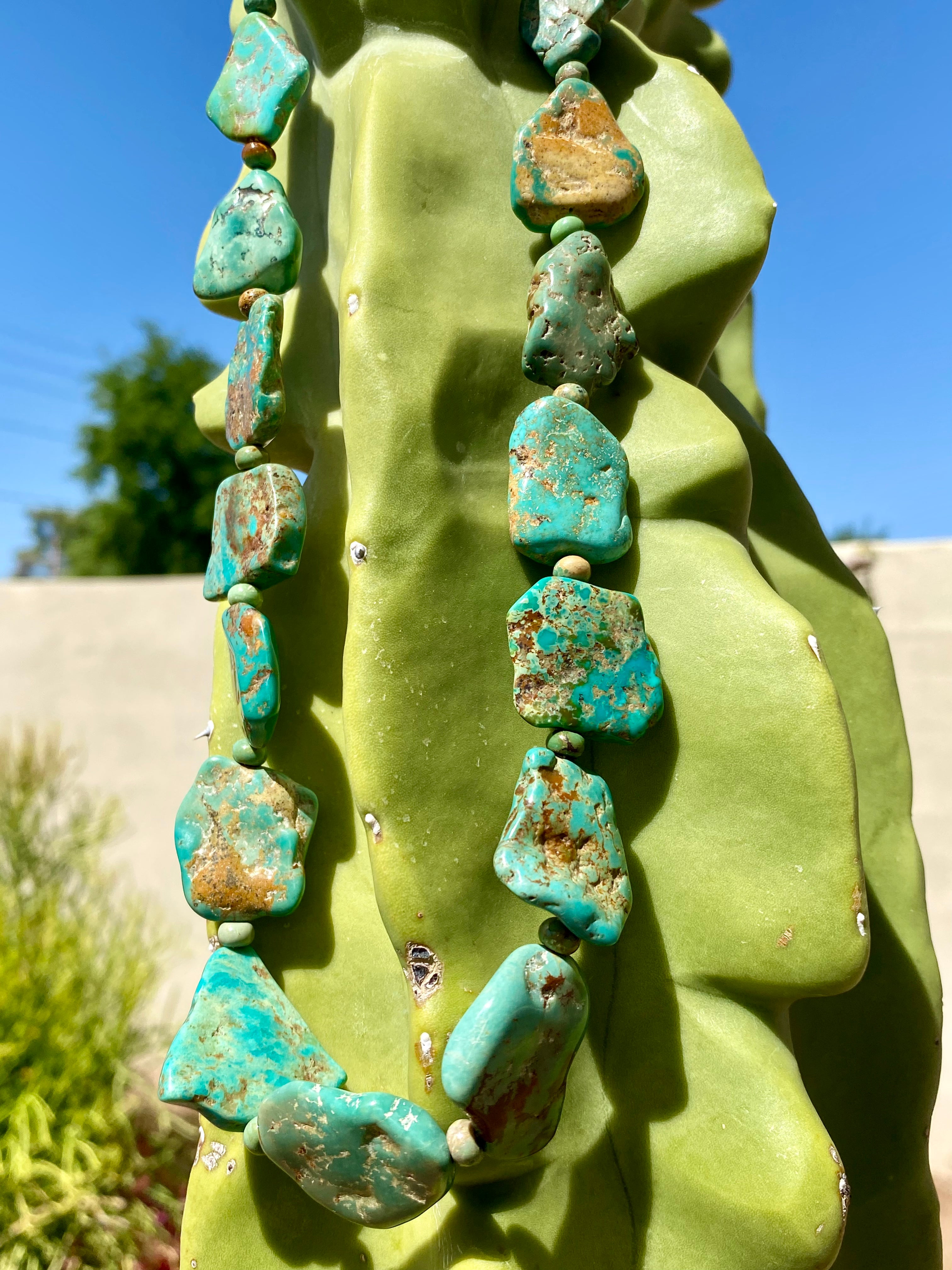 Turquoise Chunky Necklace