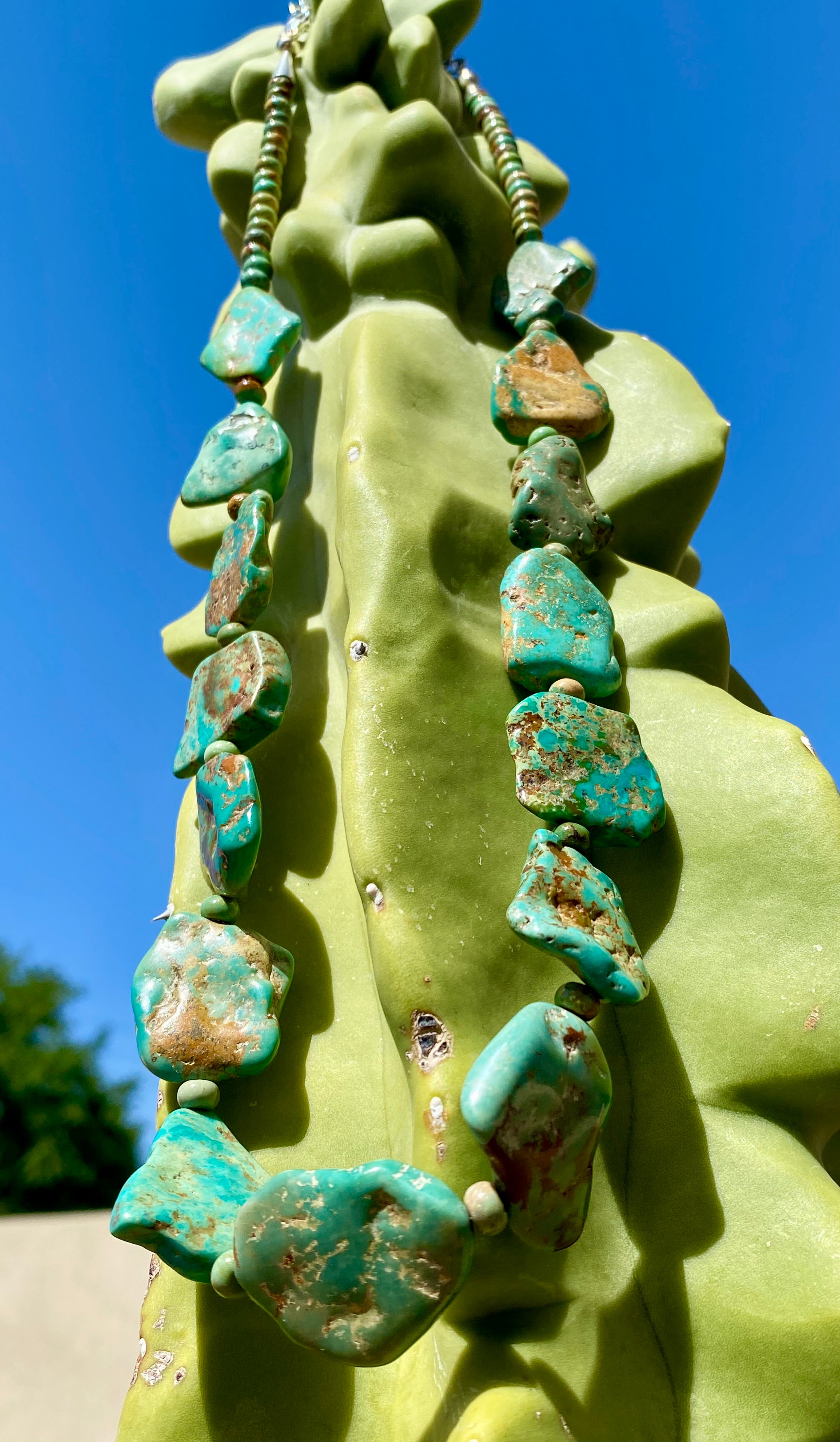 Turquoise Chunky Necklace