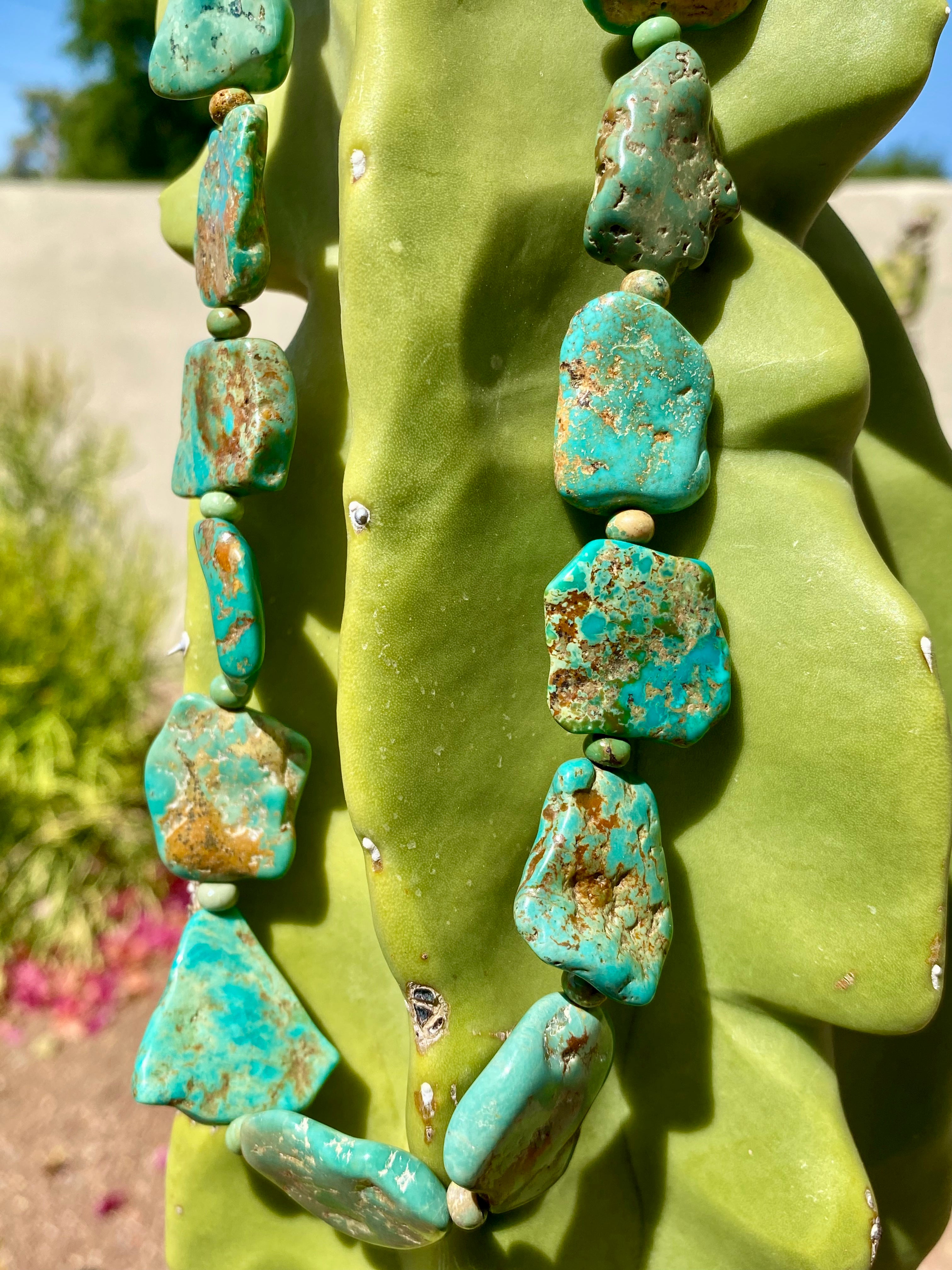 Turquoise Chunky Necklace