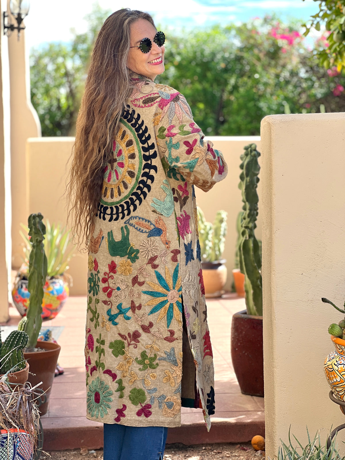Saanvi Hand Embroidered Coat One of a Kind