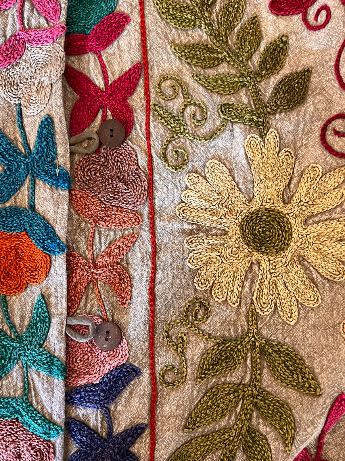 Aarya Hand Embroidered Coat one of a kind