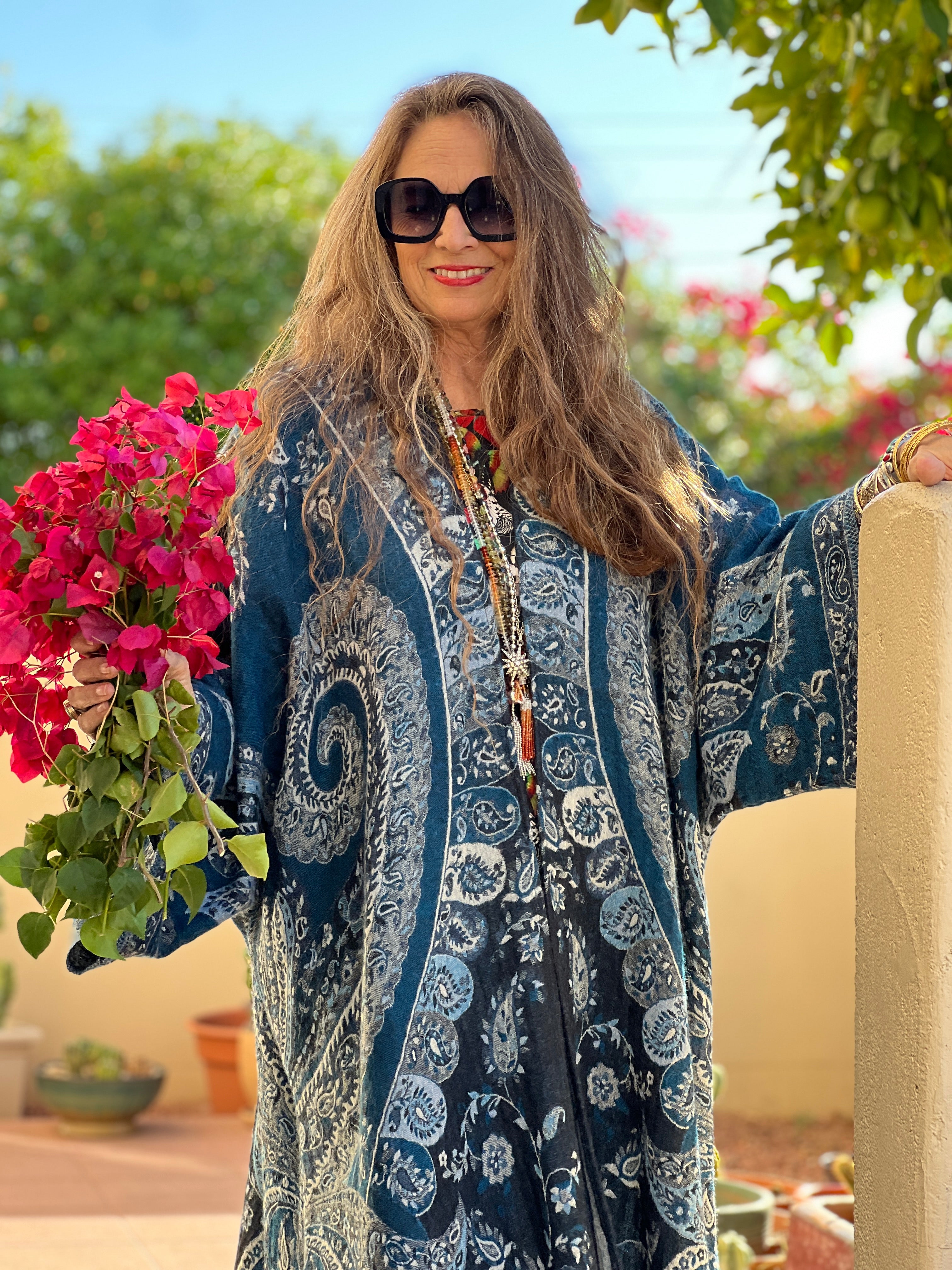 Pescara Paisley Kimono Coat Store Credit Only