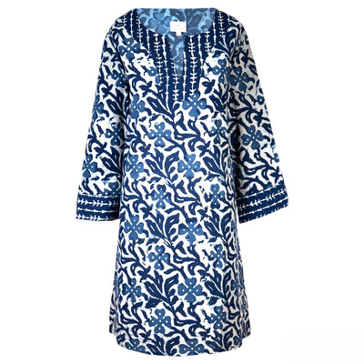 Isadora Floral Cotton Tunic store credit only