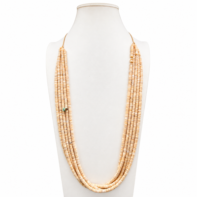 Melon Shell Necklace Santo Domingo Five Strands
