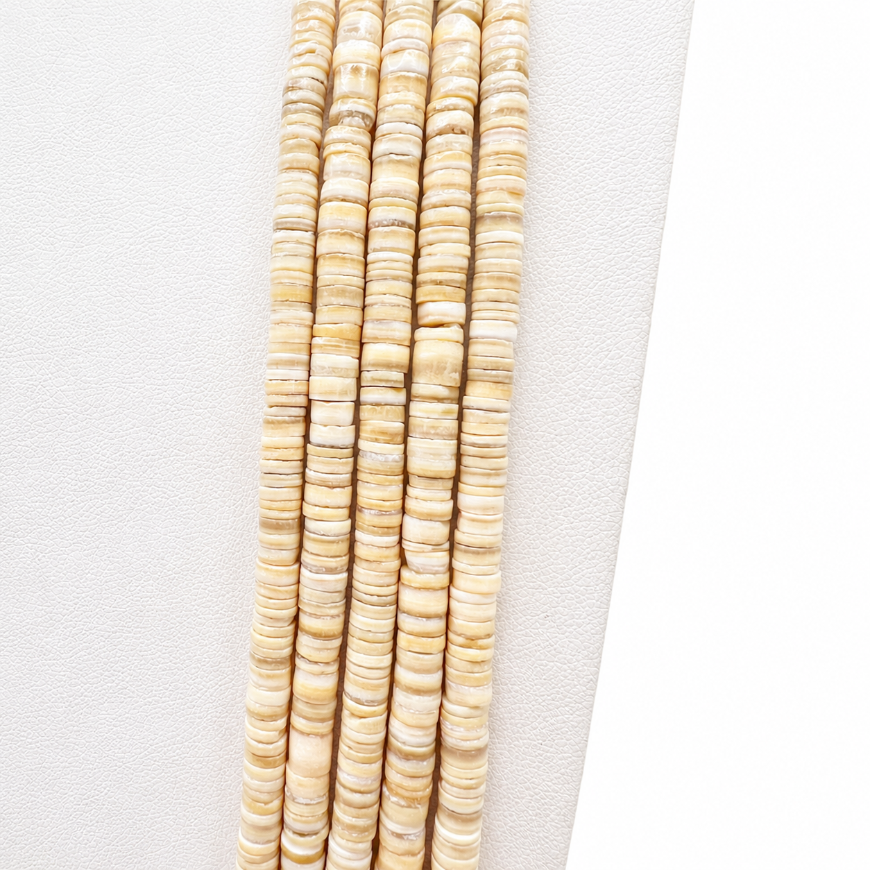 Melon Shell Necklace Santo Domingo Five Strands