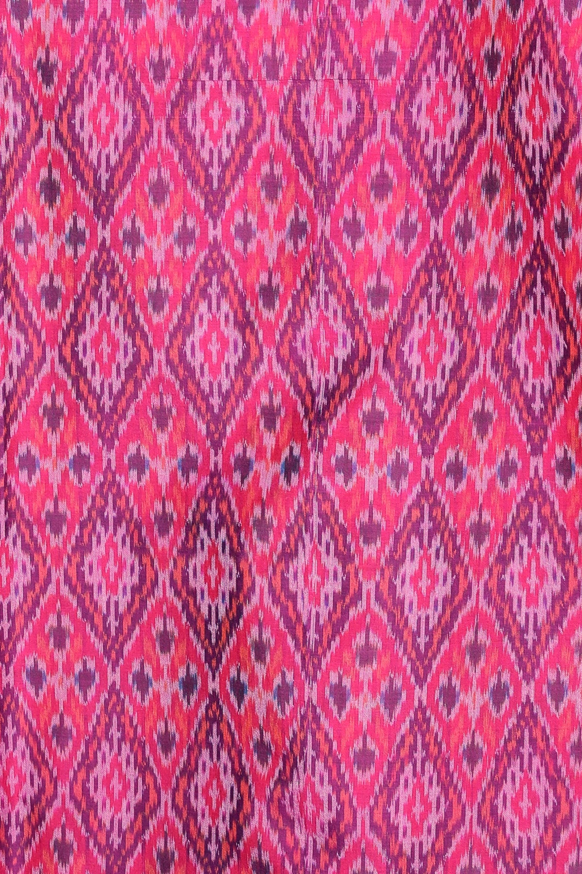Passionate Plum Silk Cotton Ikat Maxi ONE AVAILABLE