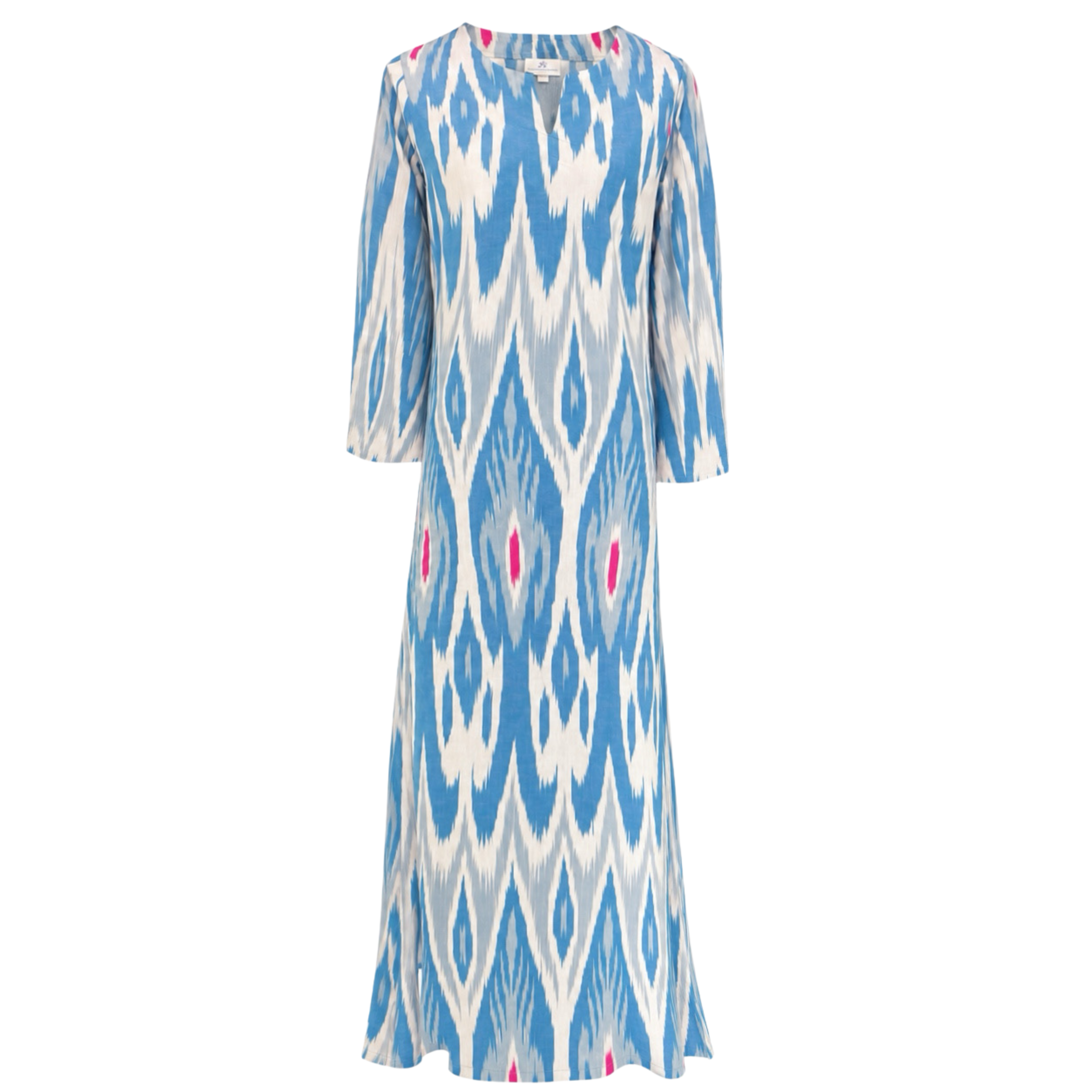 Bekobod Ikat Long Cotton Tunic Dress One Available