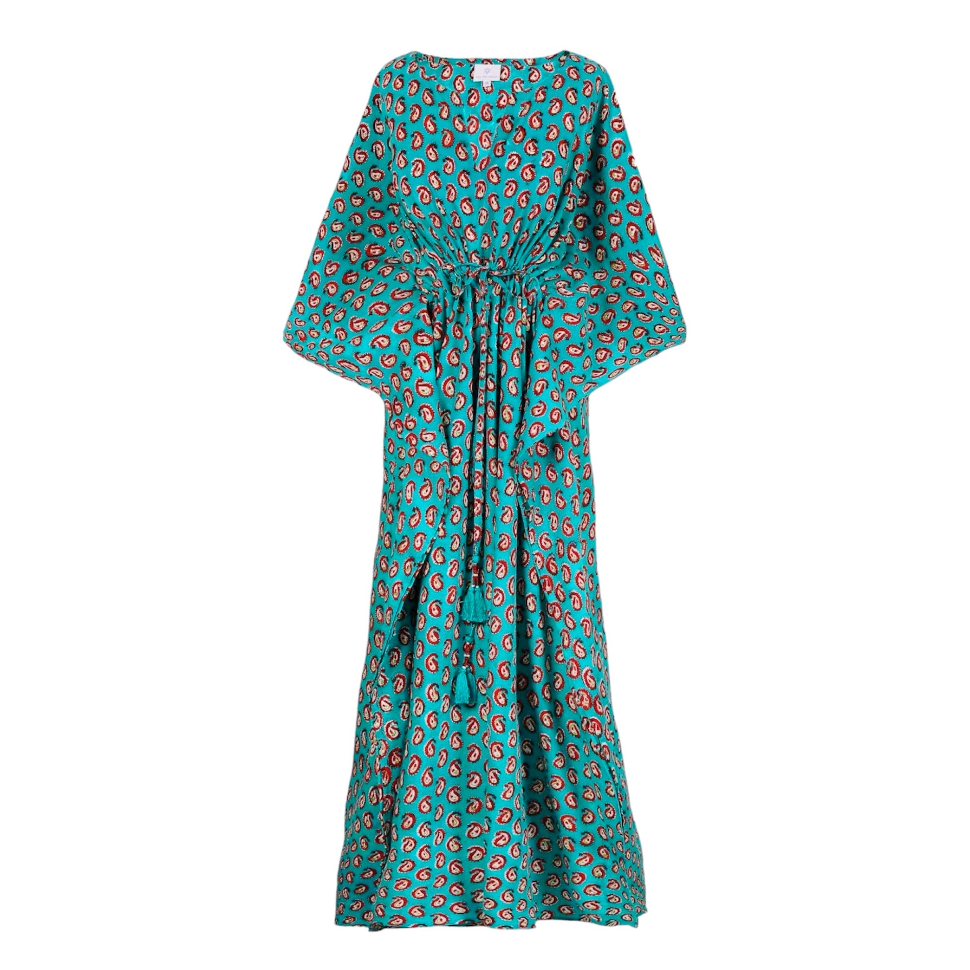 Poseidon Paisley Maxi Kaftan Dress