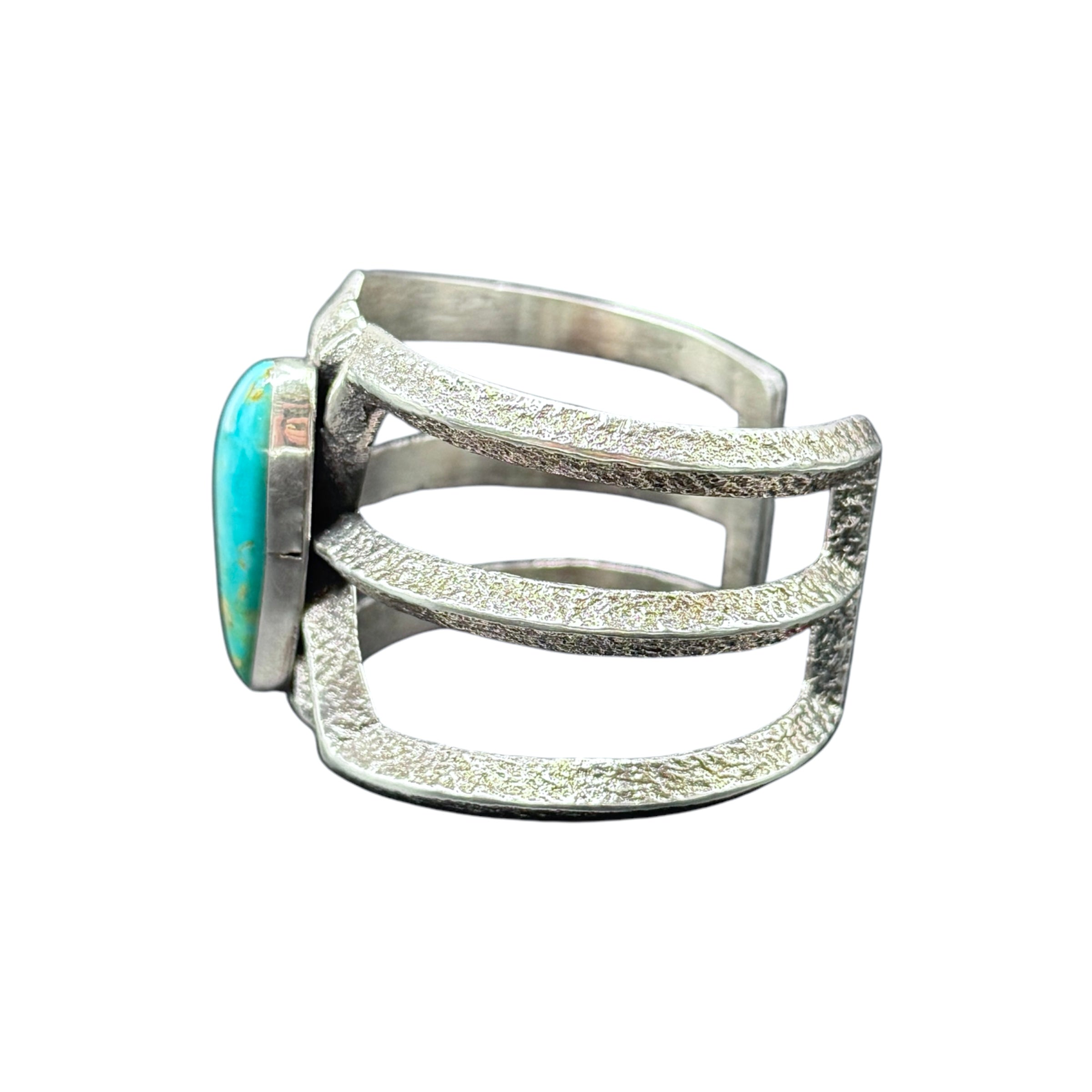 Navajo Silver Royston Turquoise Cuff One of a Kind