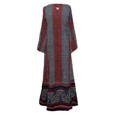 Masala Chai Long Tunic Dress Natural Dyes