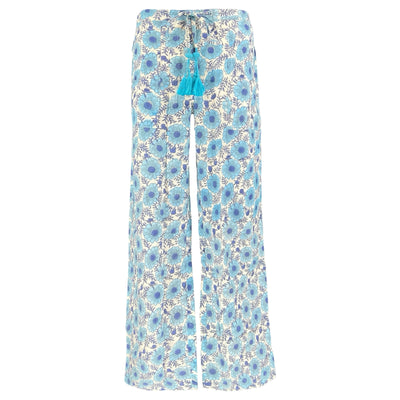 Benedetta Blue Floral Lounge Pant
