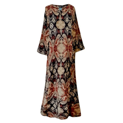 Dubai Dunes Cotton Tunic Dress Khadi Fabric Limited Edition