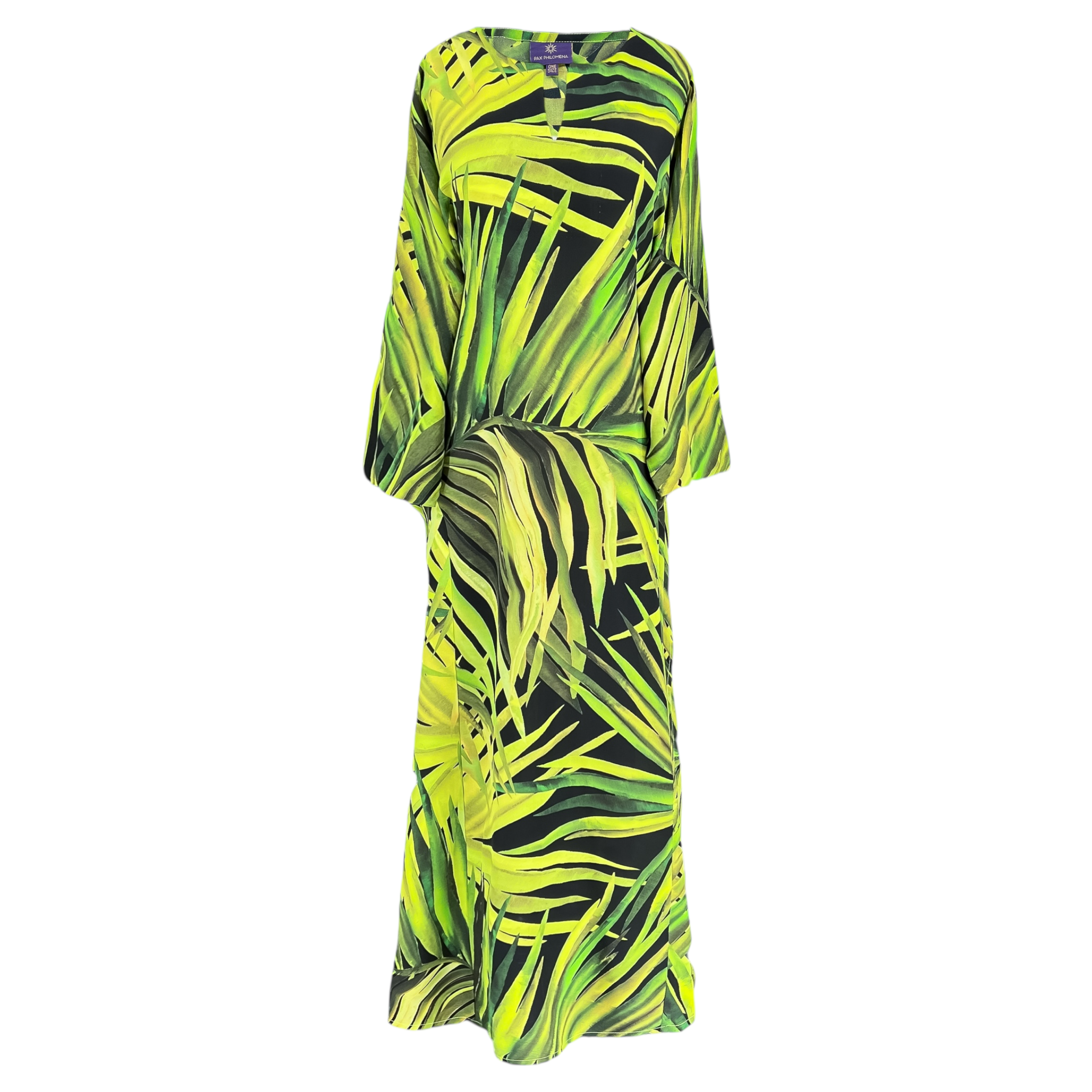 Jungle Love Italian Silk Tunic Dress