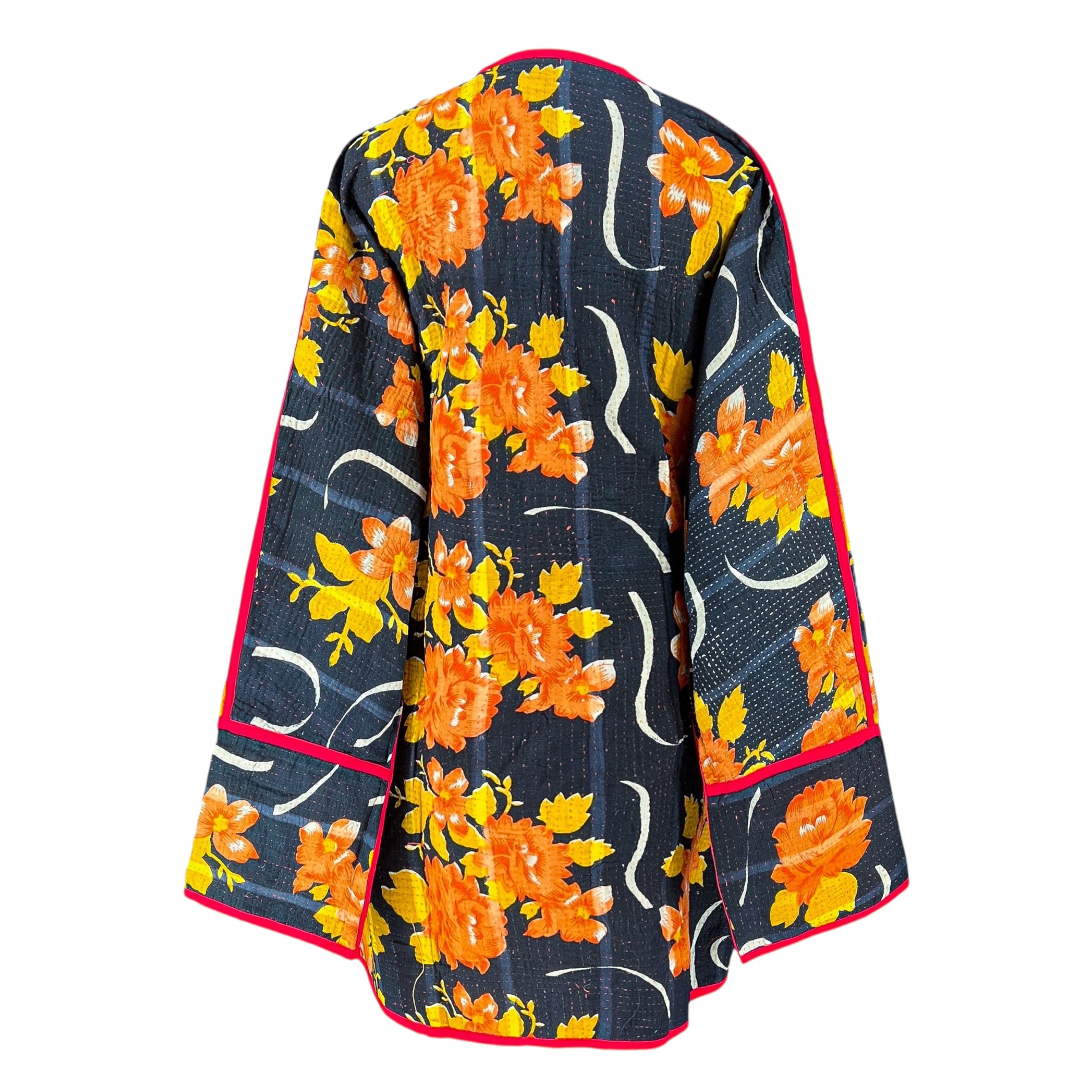 Marari Cotton Kantha Coat One of a Kind