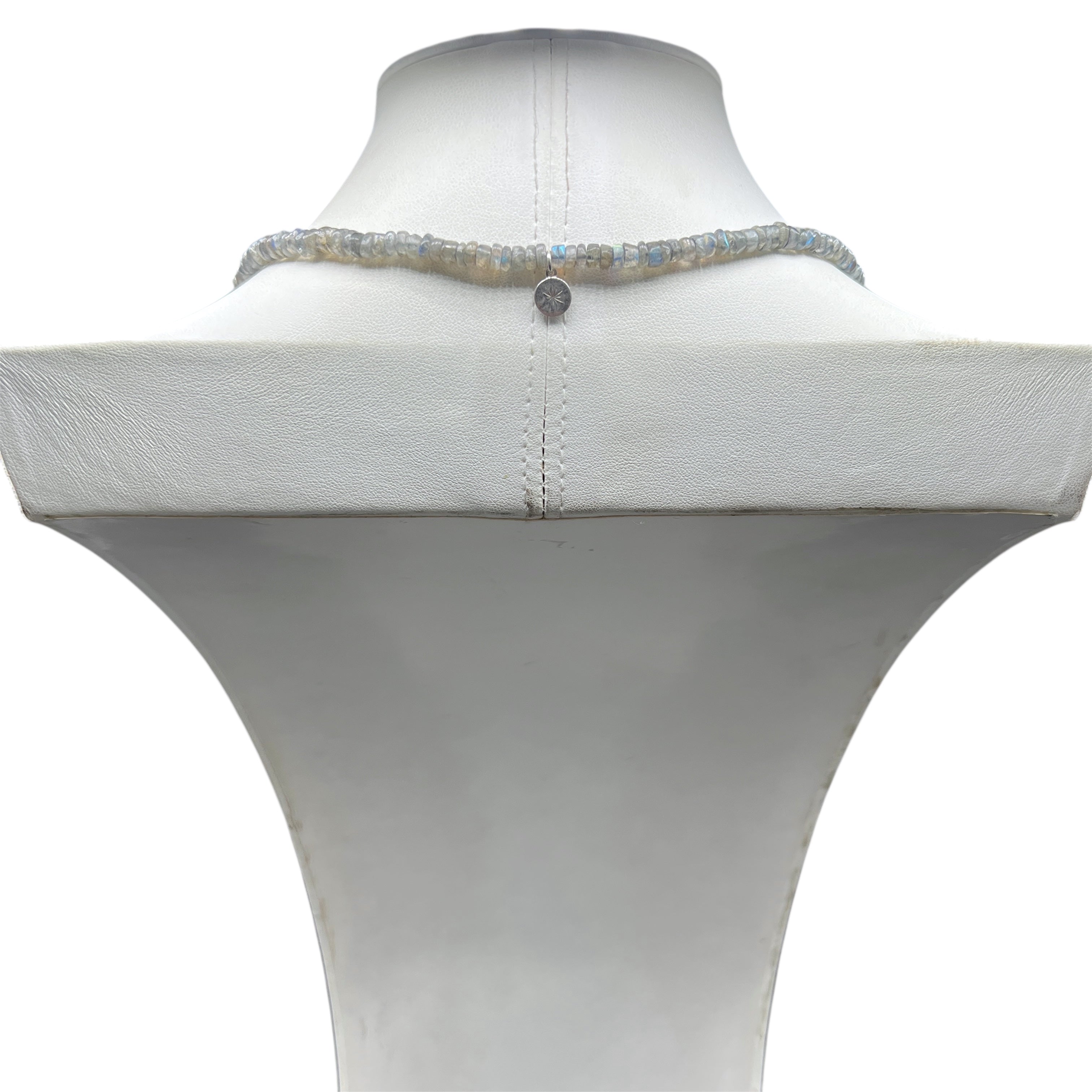 Luminous Labradorite Tassel Mala Necklace