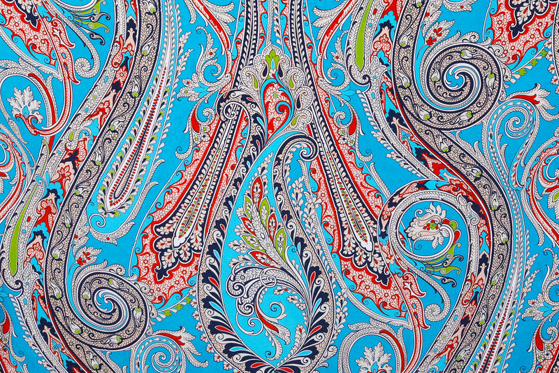 Turquoise Principessa Paisley Midi Tunic