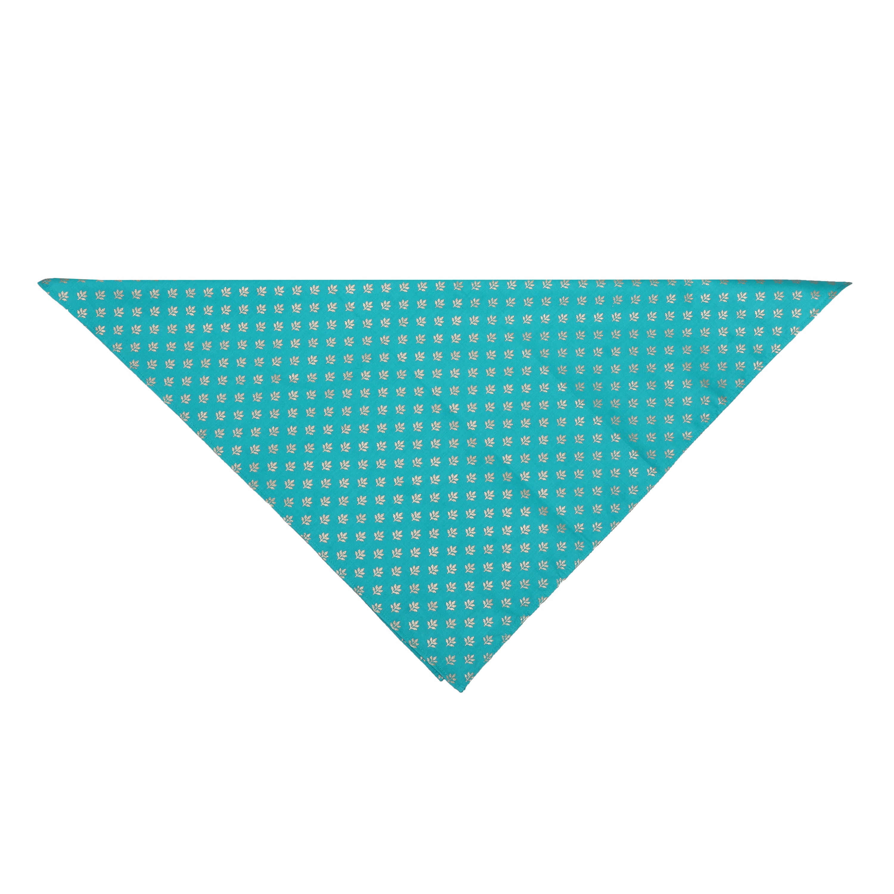 Victoria Turquoise Cotton Bandana