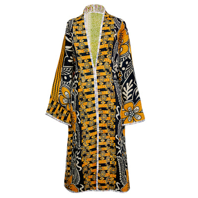 Bagheera Cotton Kantha Coat One of a Kind