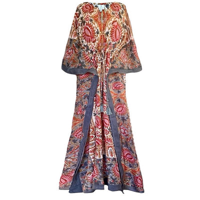 Paloma Paisley Maxi Kaftan Dress