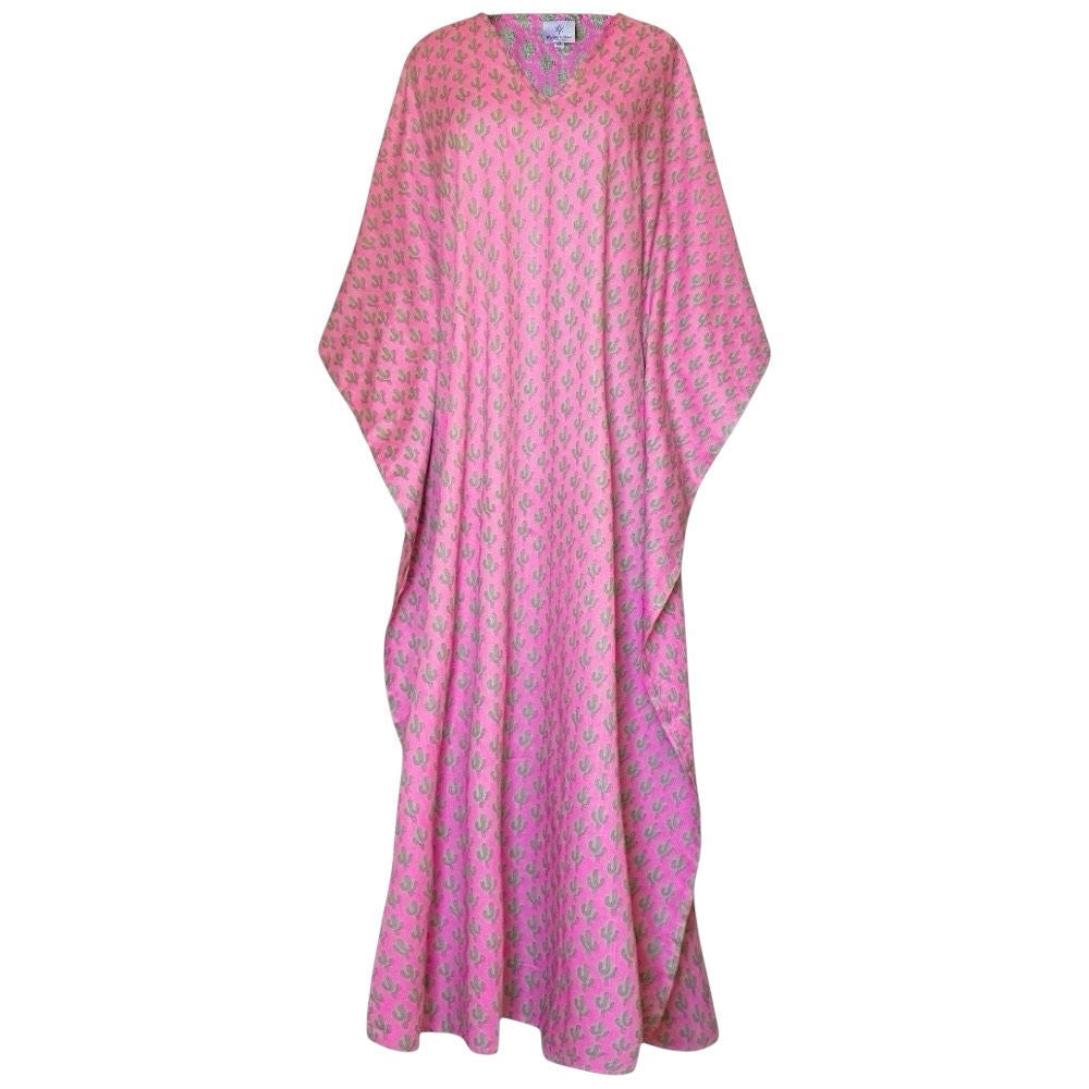 Pink Cactus Pax Relax Kaftan