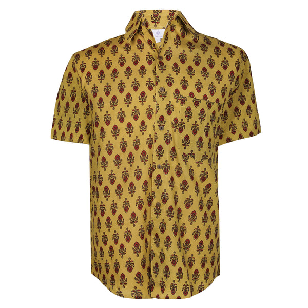 Amber Amer Men's Short Sleeve Shirt FINAL SALE EXCHANGE FOR SIZE OR STORE CREDIT ONLY
