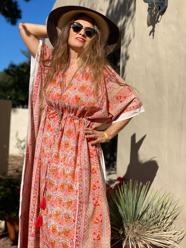 Cotton and Silk Kaftans - Pax Philomena – PAX PHILOMENA