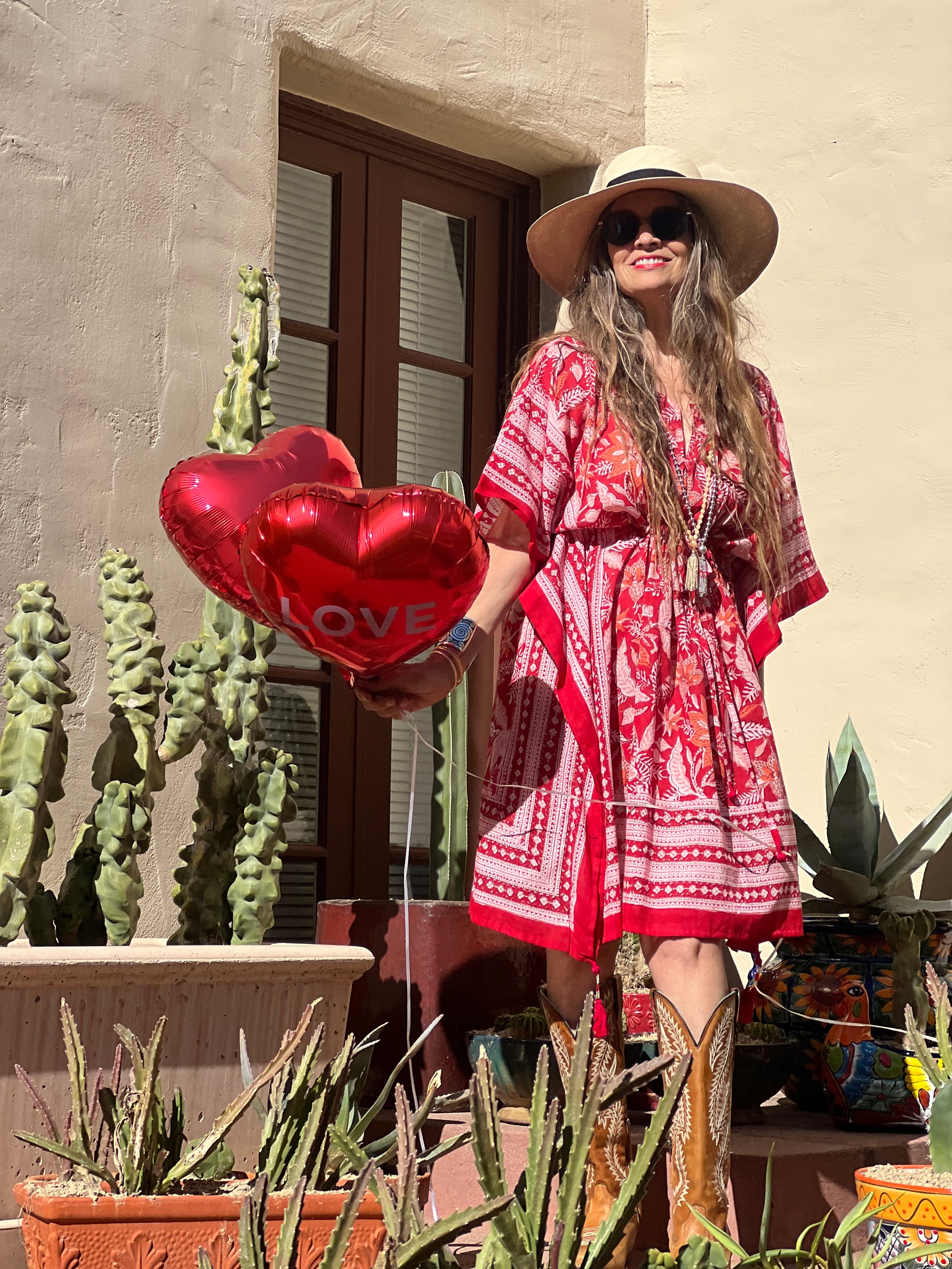 Rossini Short Cotton Kaftan