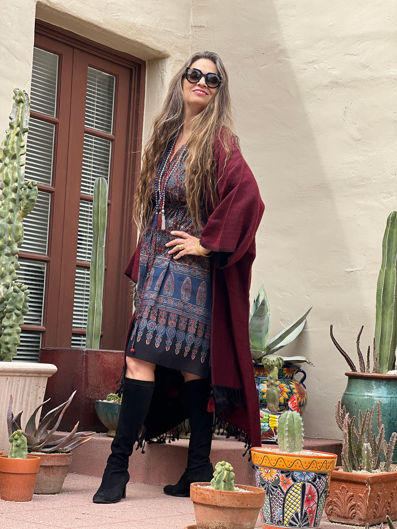 Terpsichore Midi Kaftan Dress