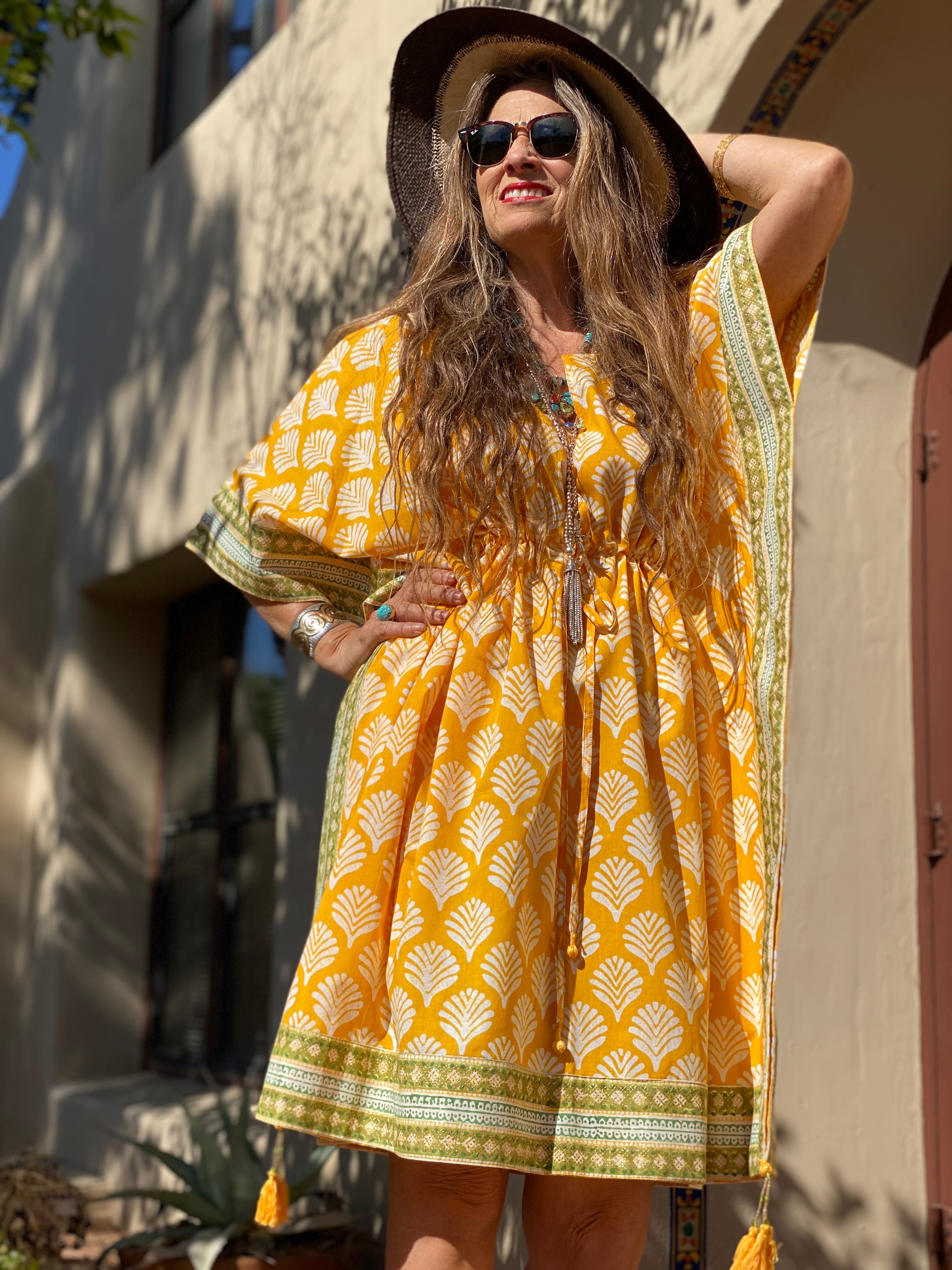 Sorrento Midi Kaftan Dress