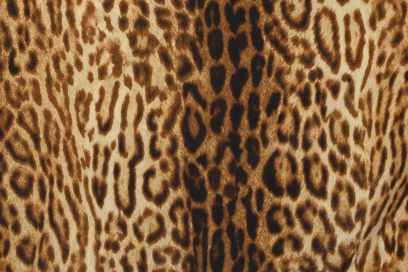 Jeanie Jaguar Italian Silk Poncho