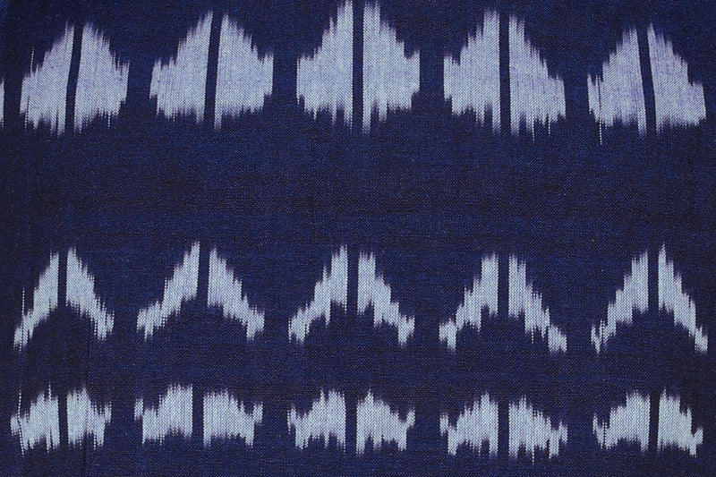 Mumbai Cotton Ikat Mermaid Dress Handwoven Sleeveless