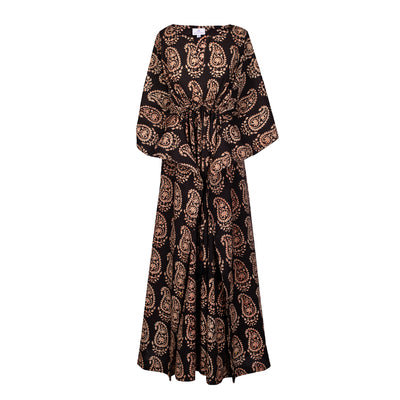 Maharani Maxi Kaftan Dress Natural Dyes