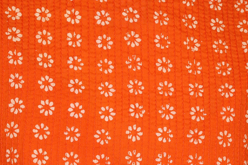 Manisha Mandarine Orange Cotton Tunic