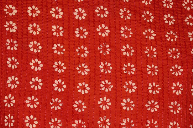 Manisha Red Cotton Tunic