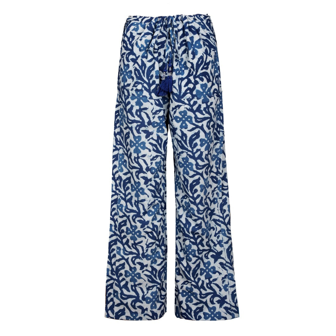 Isadora Floral Cotton Lounge Pants