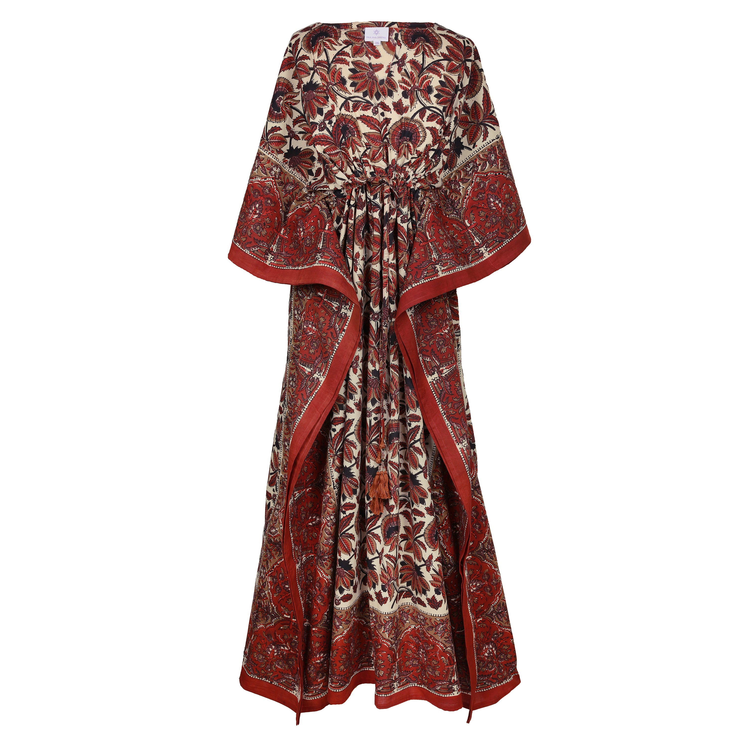 Osborne Floral Maxi Kaftan Natural Dyes