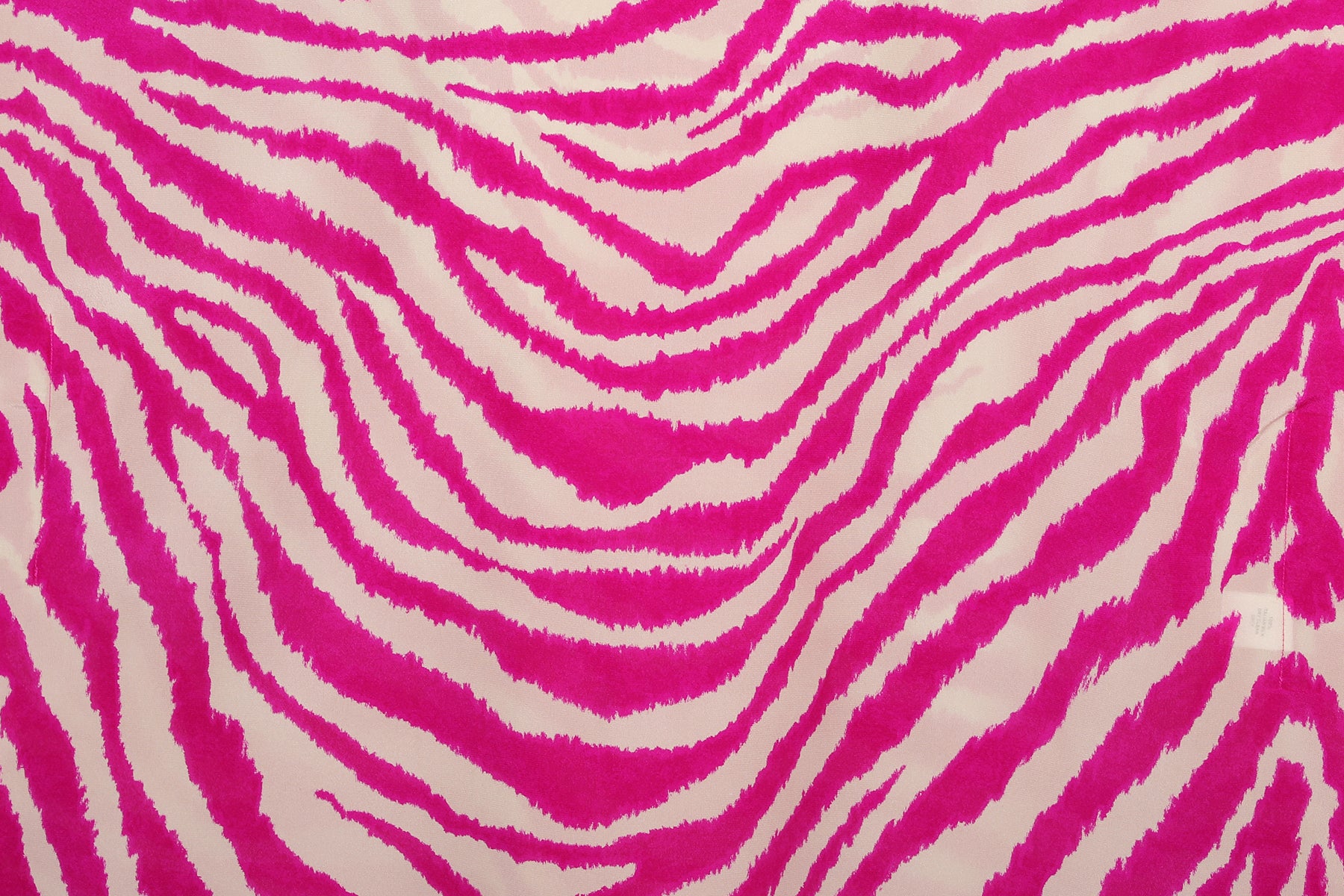 Zebra Fuchsia Italian Silk Tunic