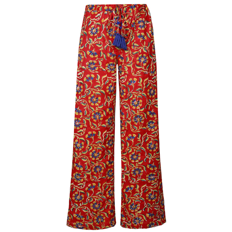 Vesuvio Floral Cotton Lounge Pants