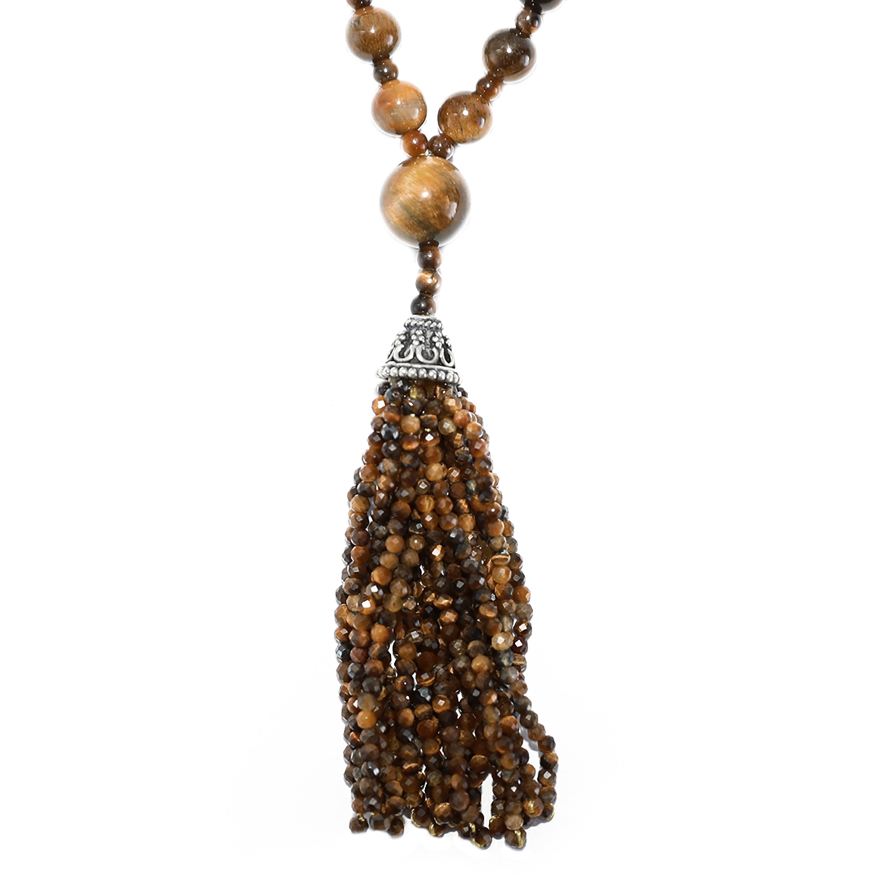 Semi Precious Tiger's Eye Mala