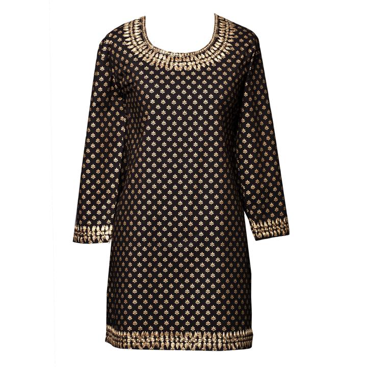 Diana Metallic Tunic  ONLY SMALL AVAILABLE FINAL SALE STORE CREDIT ONLY