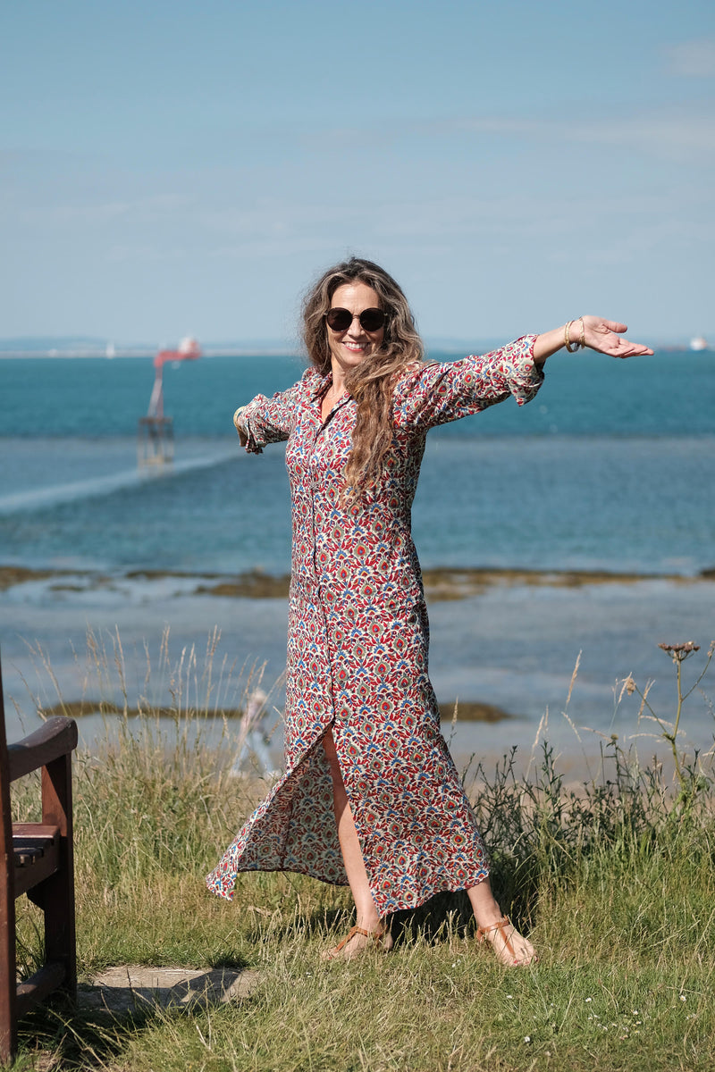 Paradise Button Up Duster